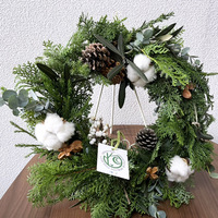 森を守るクリスマスリース