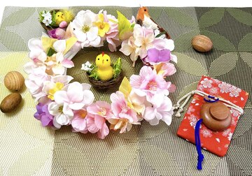 香りと飾りで季節を愛でる
【花まつり】